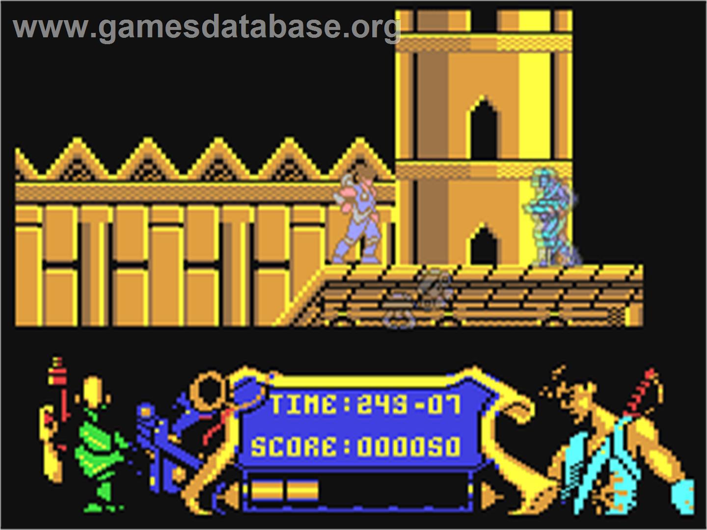 Strider - Commodore 64 - Artwork - In Game