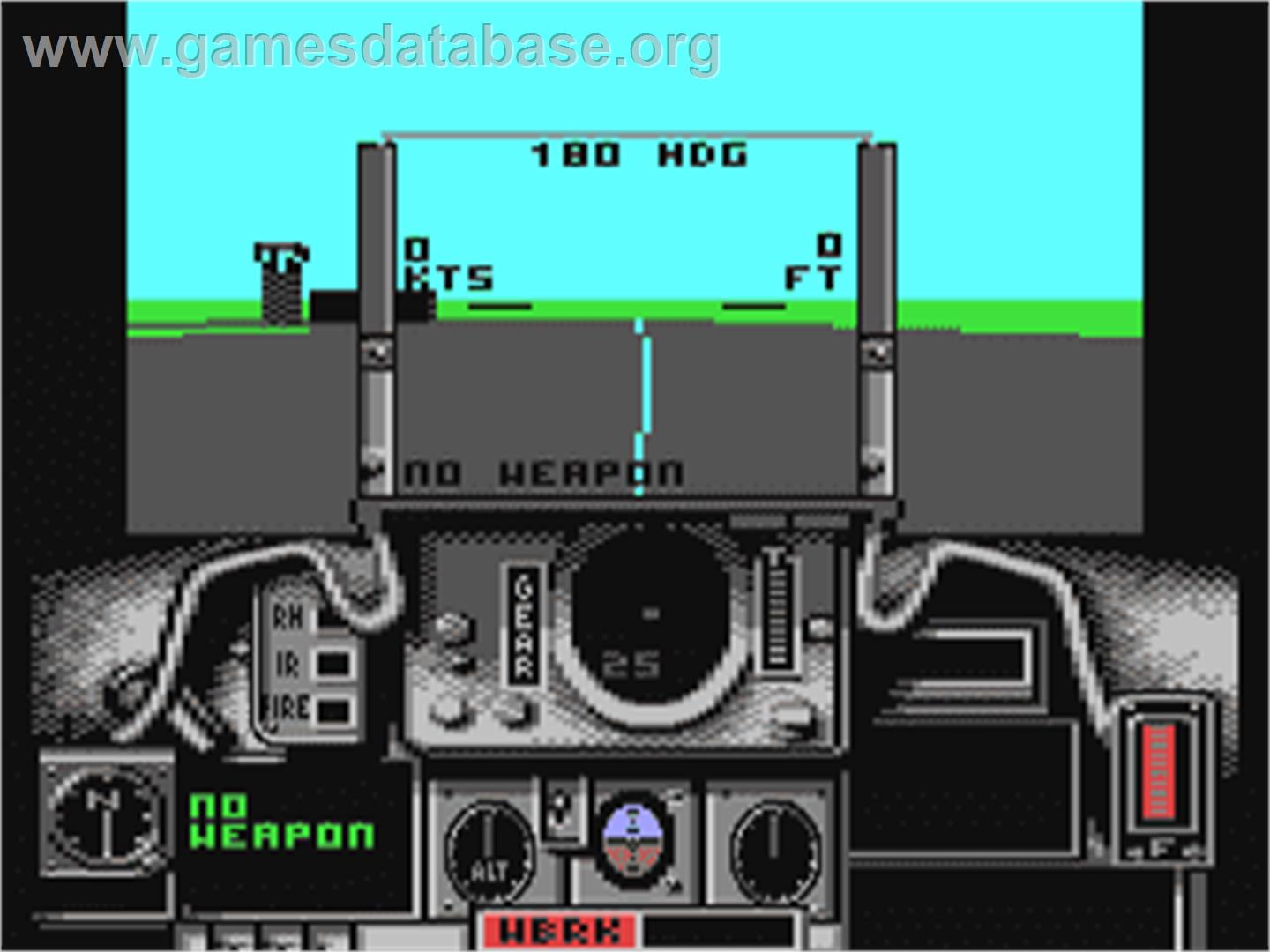 Strike Aces - Commodore 64 - Artwork - In Game