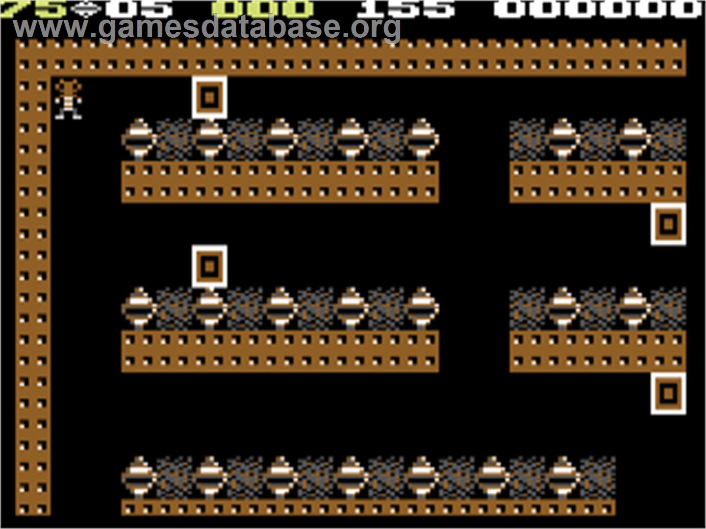 Super Boulder Dash - Commodore 64 - Artwork - In Game