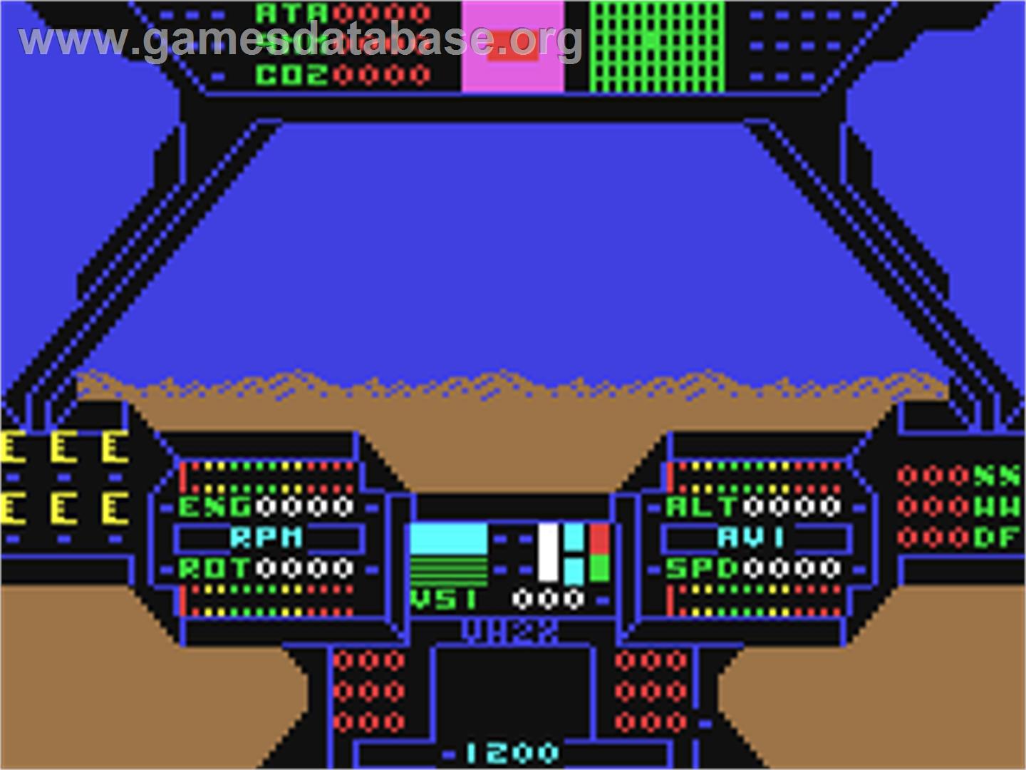 Super Huey II - Commodore 64 - Artwork - In Game