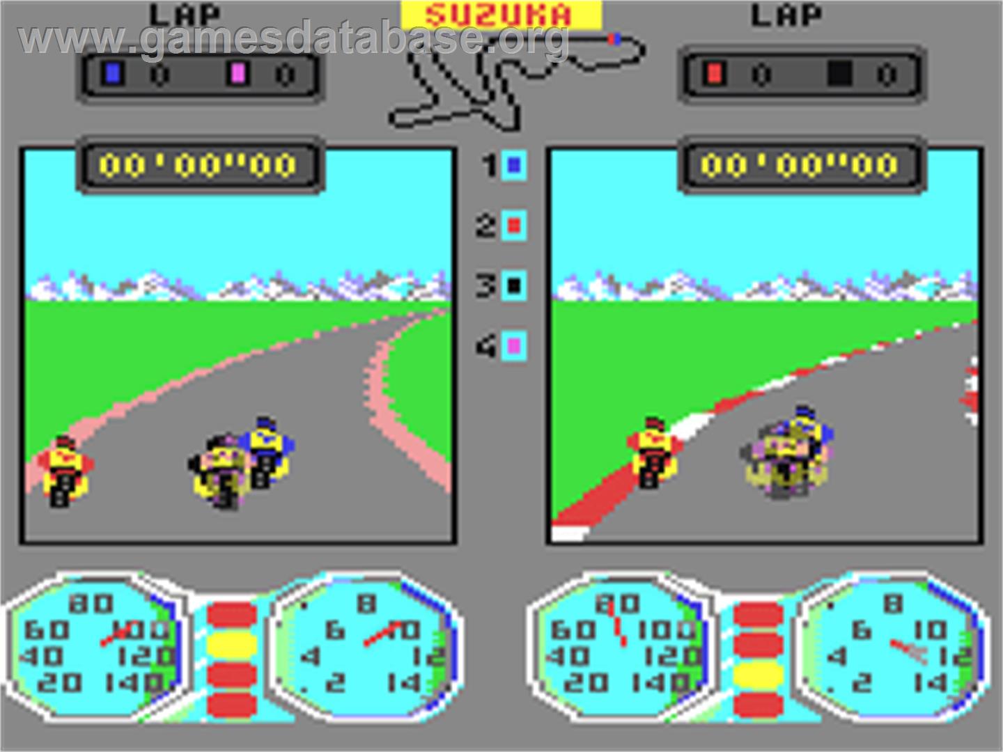 Superbike Challenge - Commodore 64 - Artwork - In Game