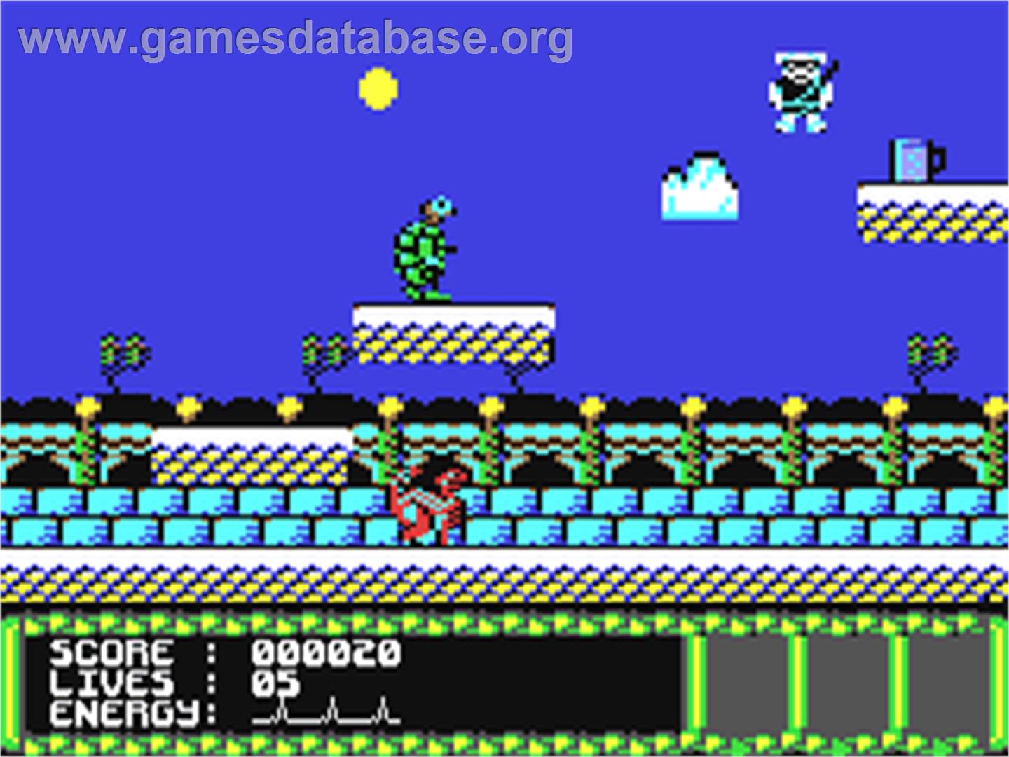 Tai-Chi Tortoise - Commodore 64 - Artwork - In Game