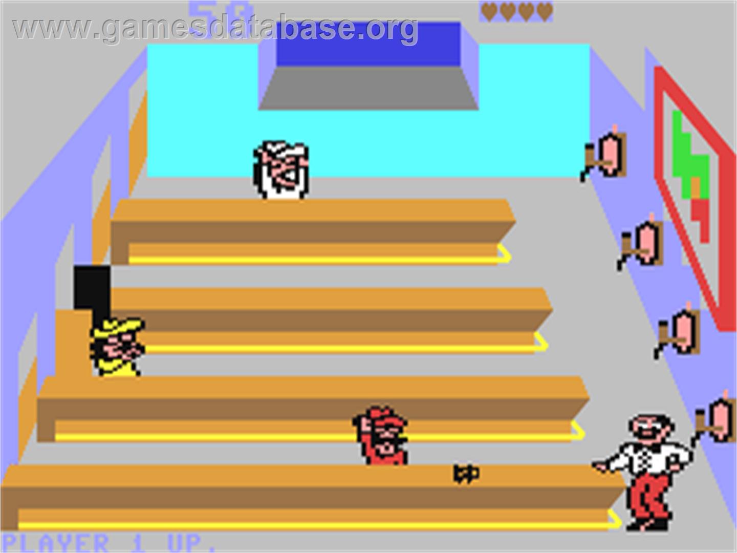 Tapper - Commodore 64 - Artwork - In Game