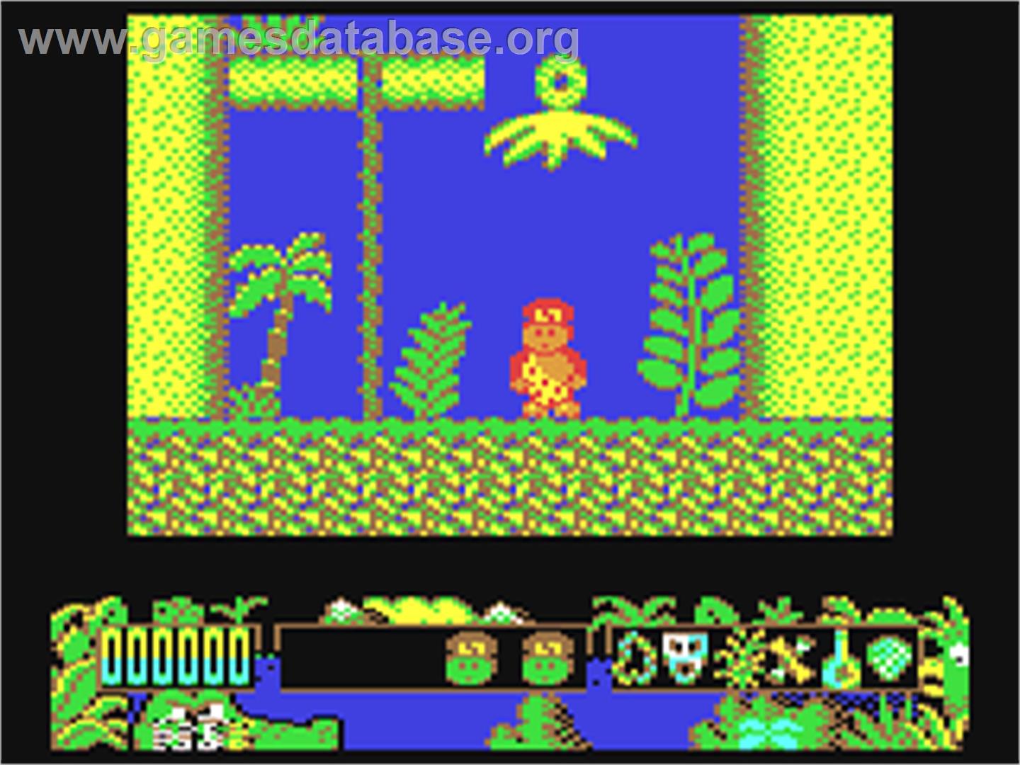 Tarzan Goes Ape! - Commodore 64 - Artwork - In Game