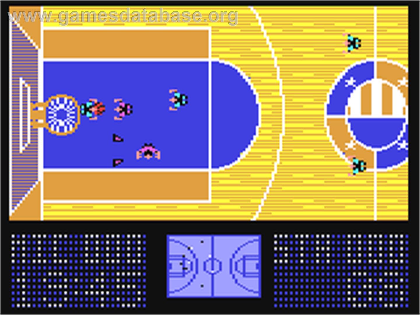The Basket Manager - Commodore 64 - Artwork - In Game