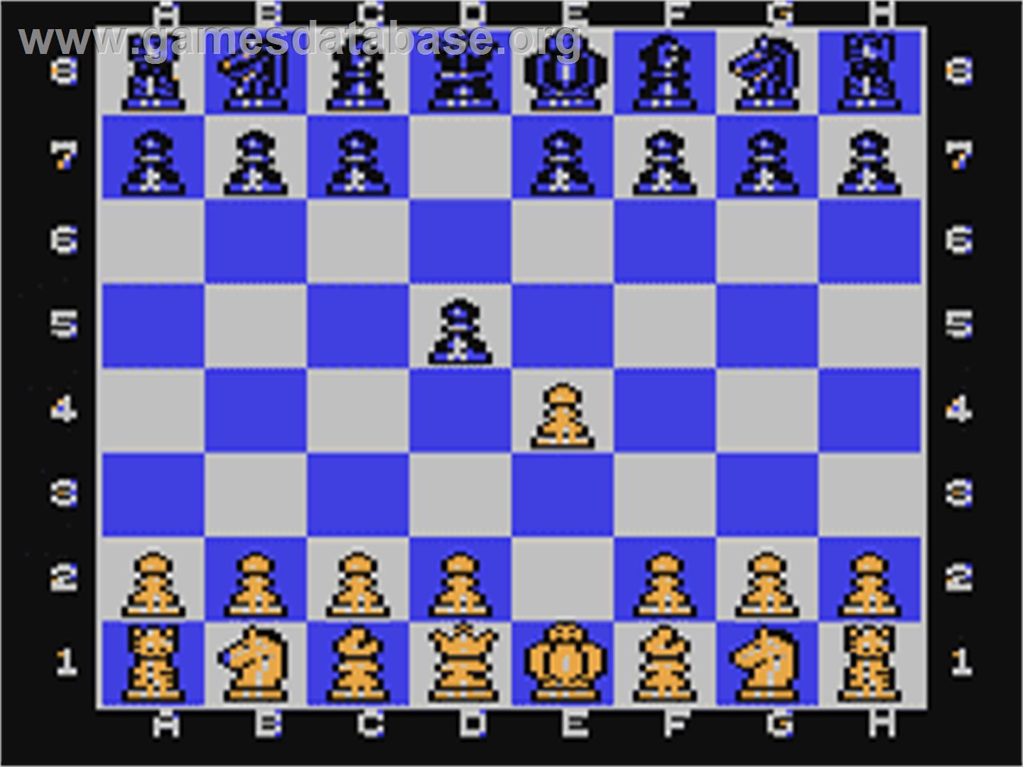 The Chessmaster 2000 - Commodore 64 - Artwork - In Game