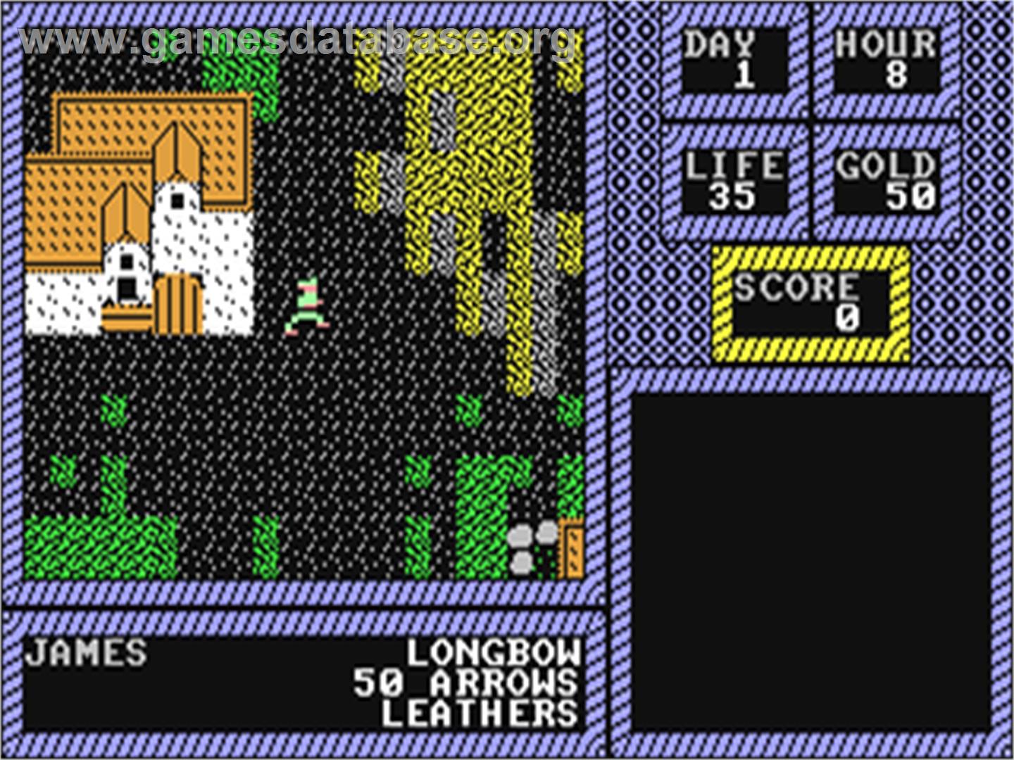 The Keys to Maramon - Commodore 64 - Artwork - In Game