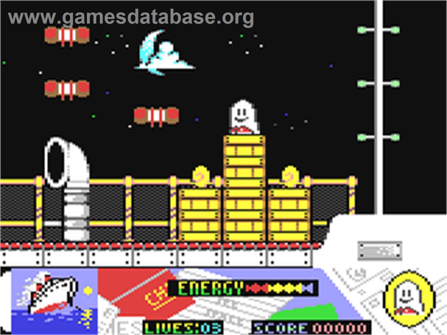 Titanic Blinky - Commodore 64 - Artwork - In Game