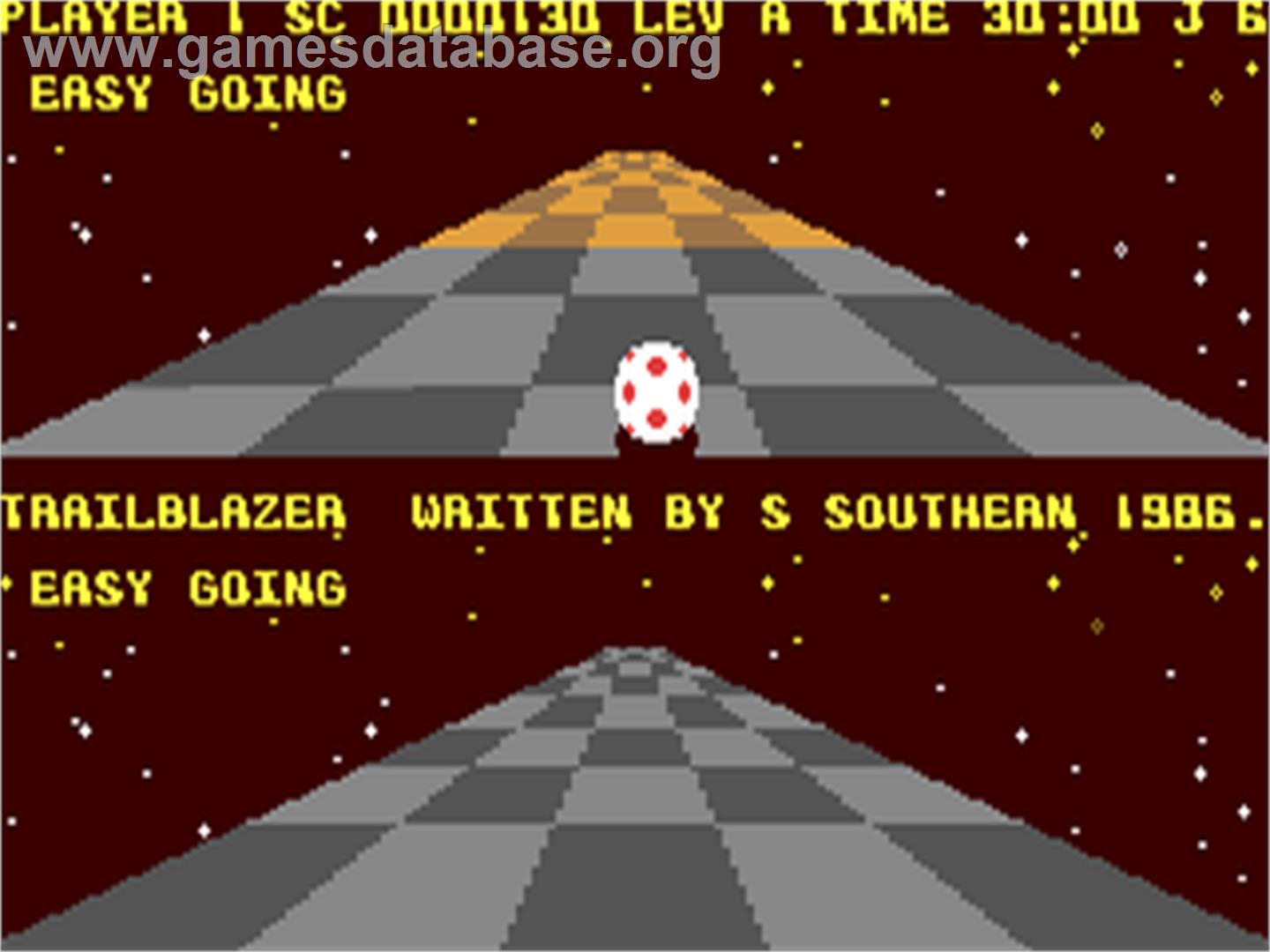 Trailblazer - Commodore 64 - Artwork - In Game