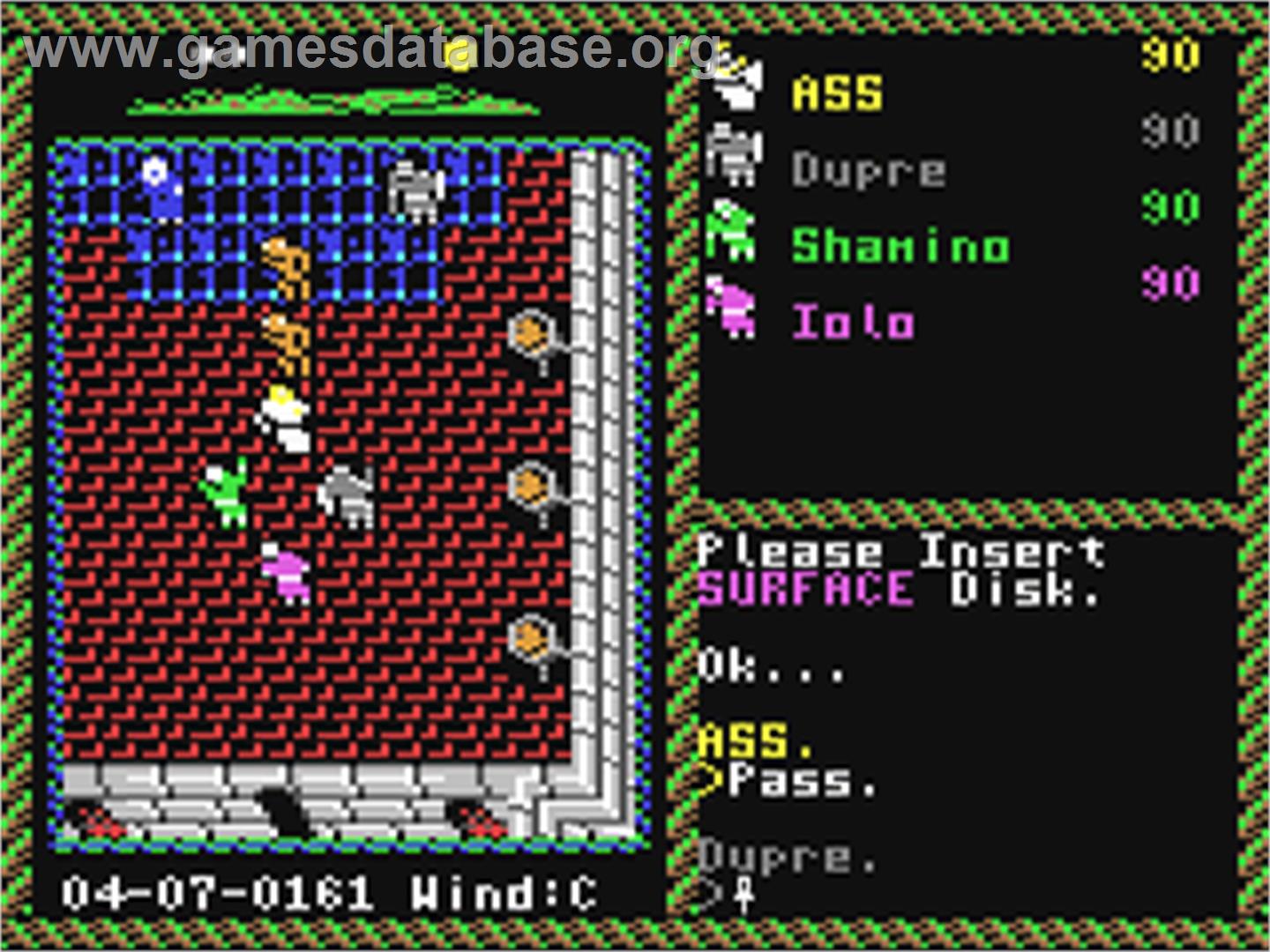Ultima VI: The False Prophet - Commodore 64 - Artwork - In Game