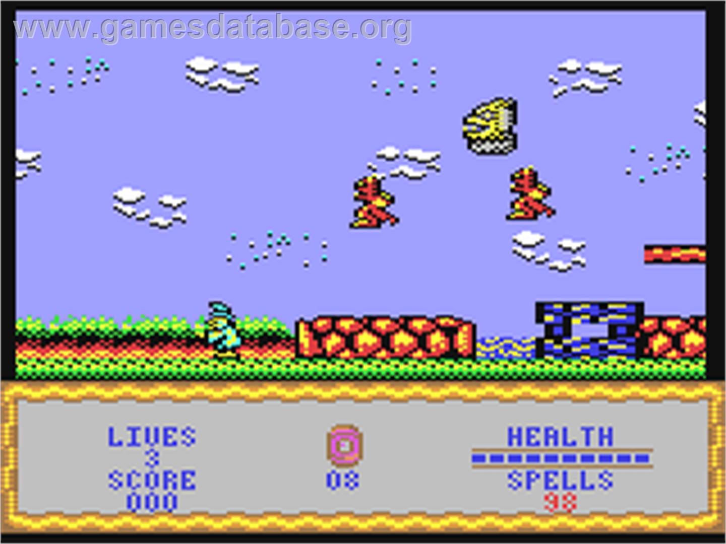 Wizard Willy - Commodore 64 - Artwork - In Game