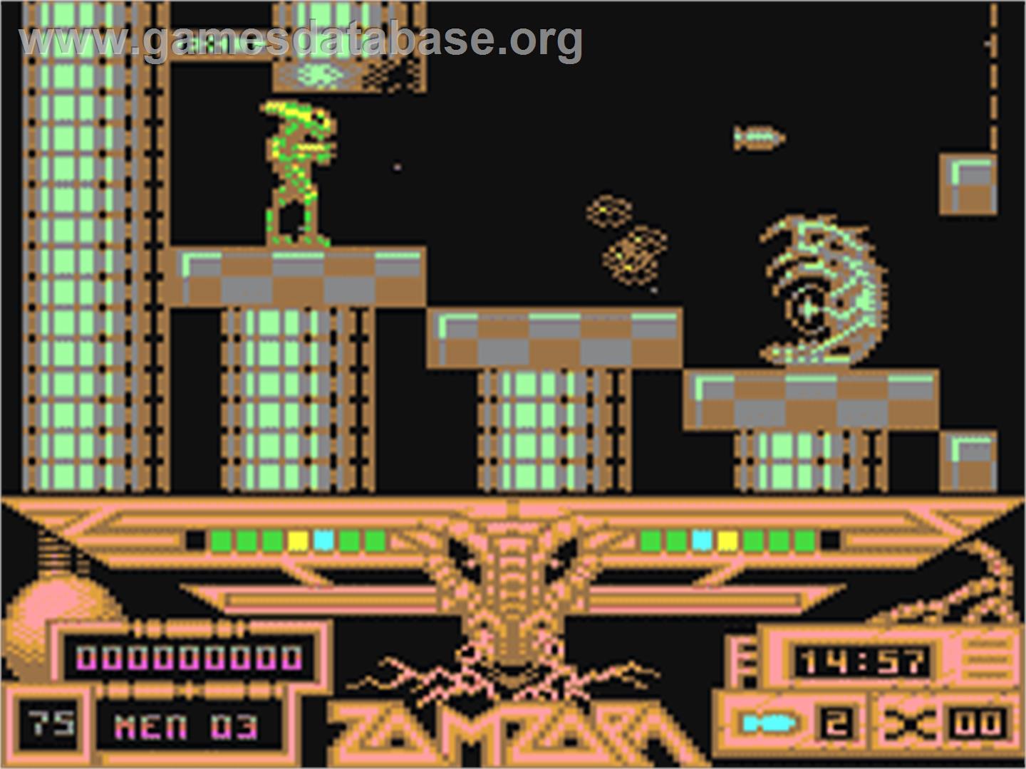 Zamzara - Commodore 64 - Artwork - In Game