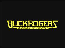 Title screen of Buck Rogers: Planet of Zoom on the Commodore 64.