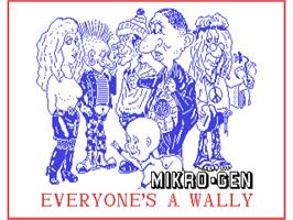 Title screen of Everyone's A Wally on the Commodore 64.
