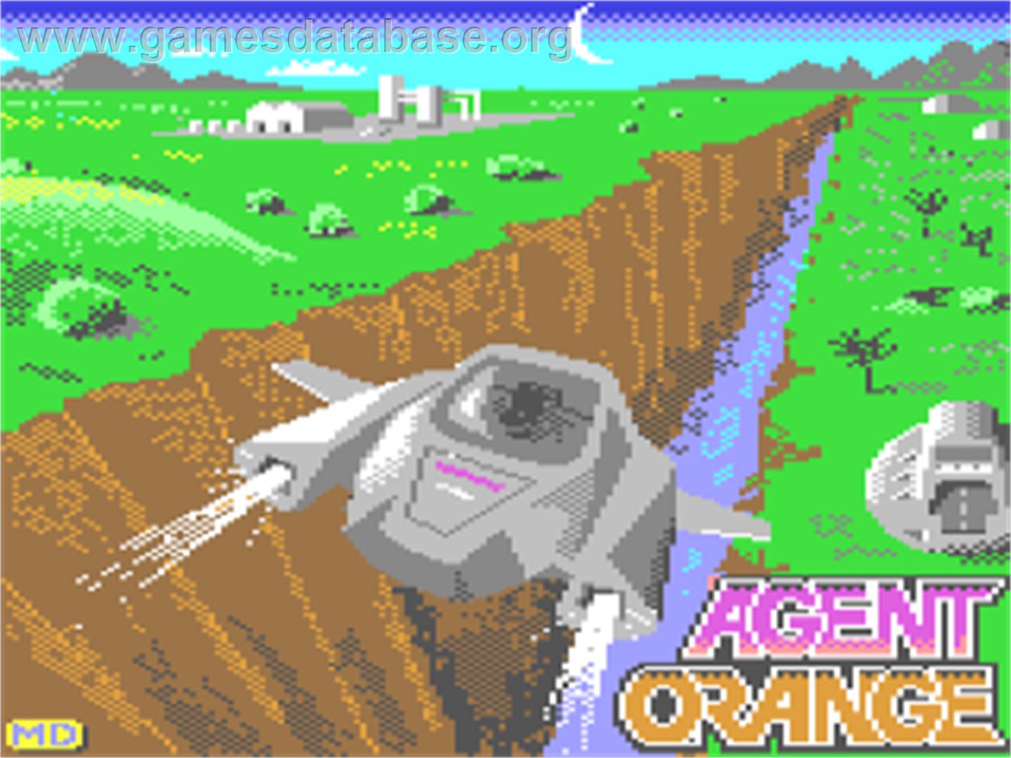 Agent Orange - Commodore 64 - Artwork - Title Screen