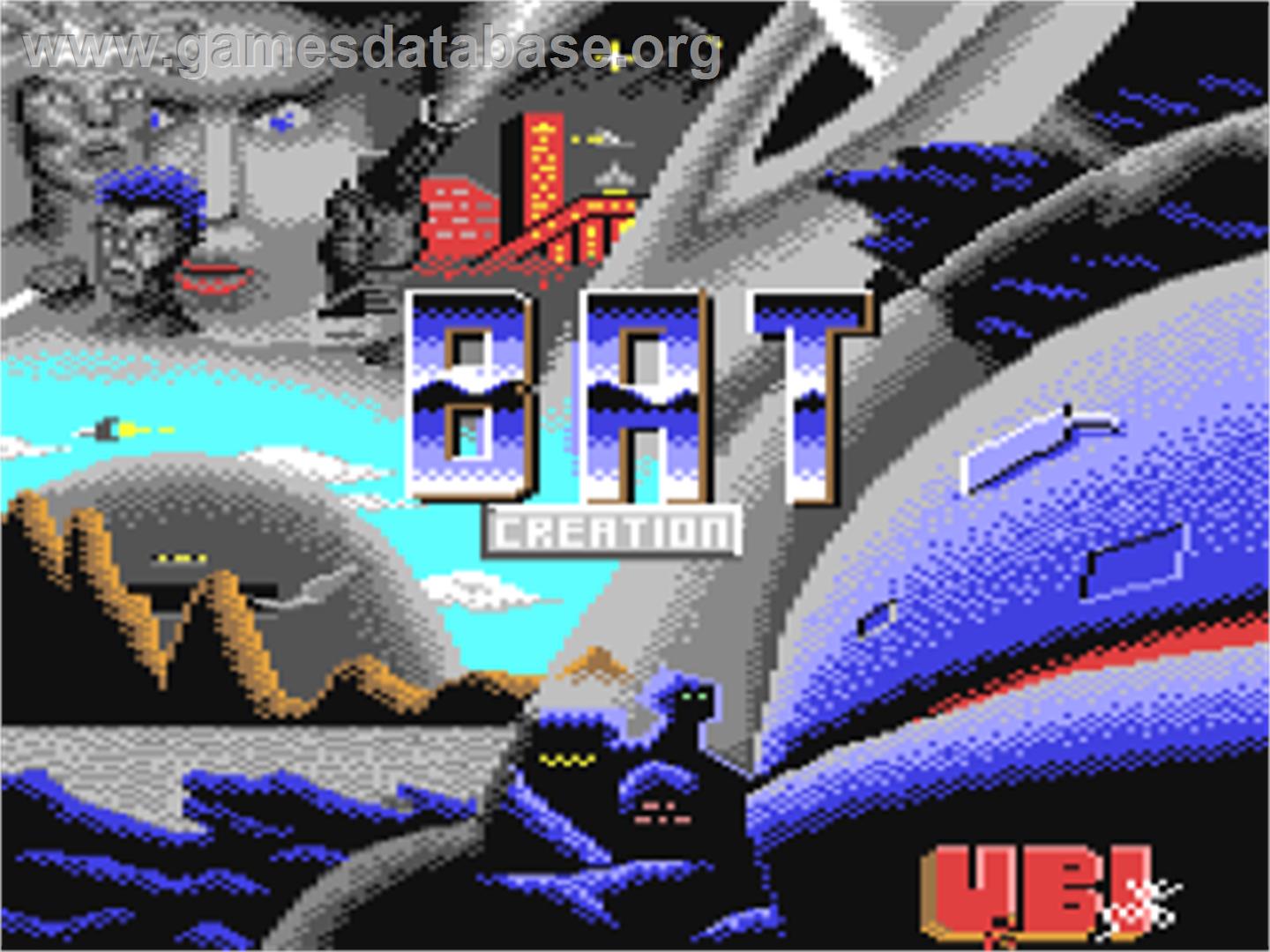 B.A.T. - Commodore 64 - Artwork - Title Screen
