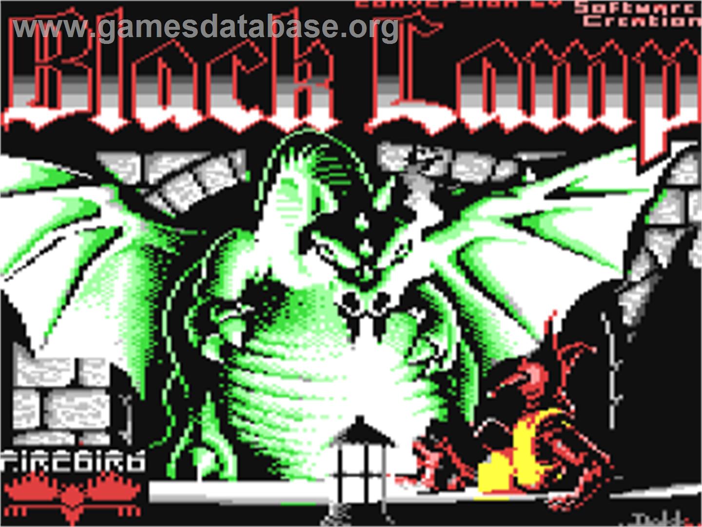 Black Lamp - Commodore 64 - Artwork - Title Screen