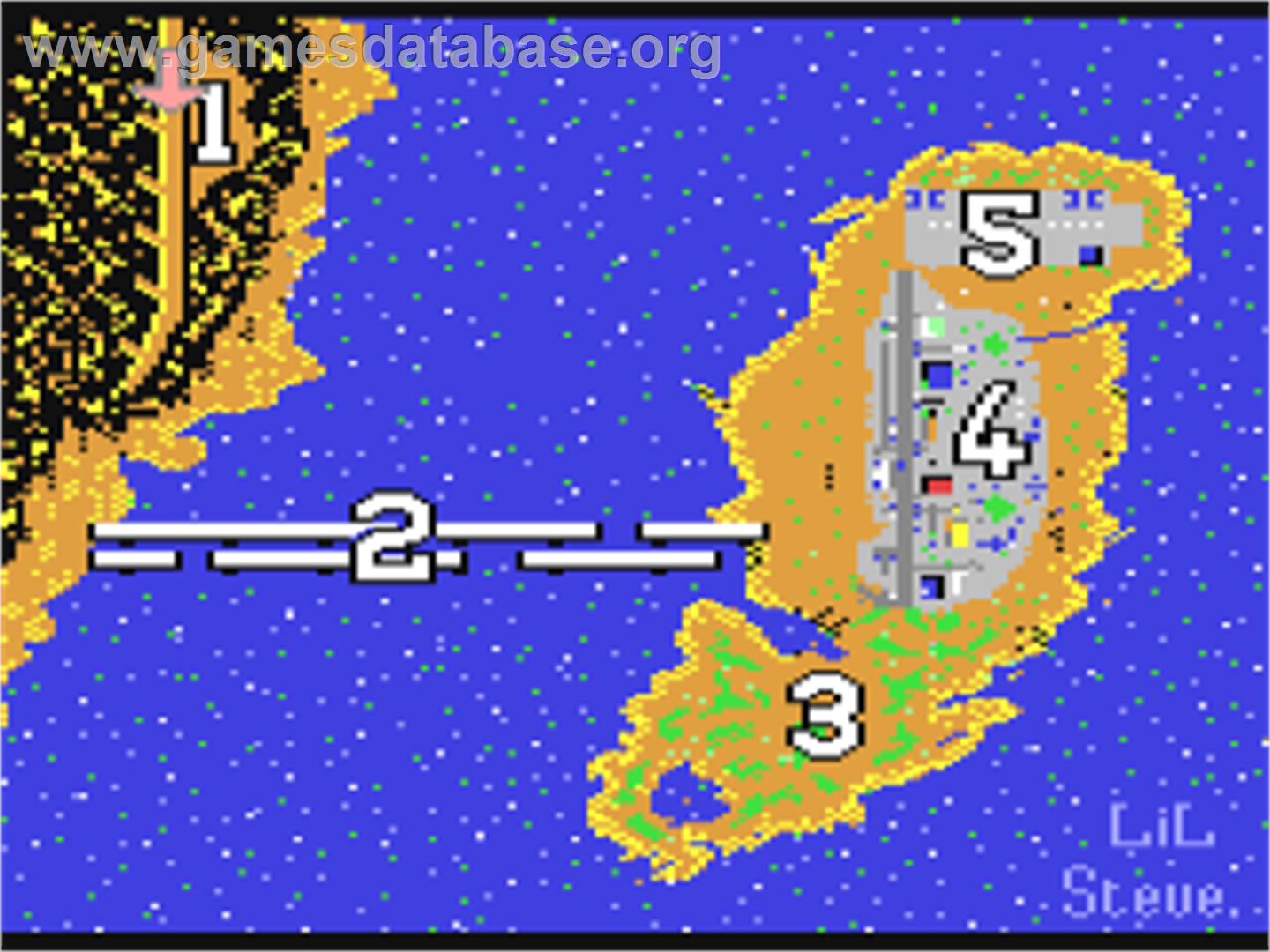 Breakthru - Commodore 64 - Artwork - Title Screen