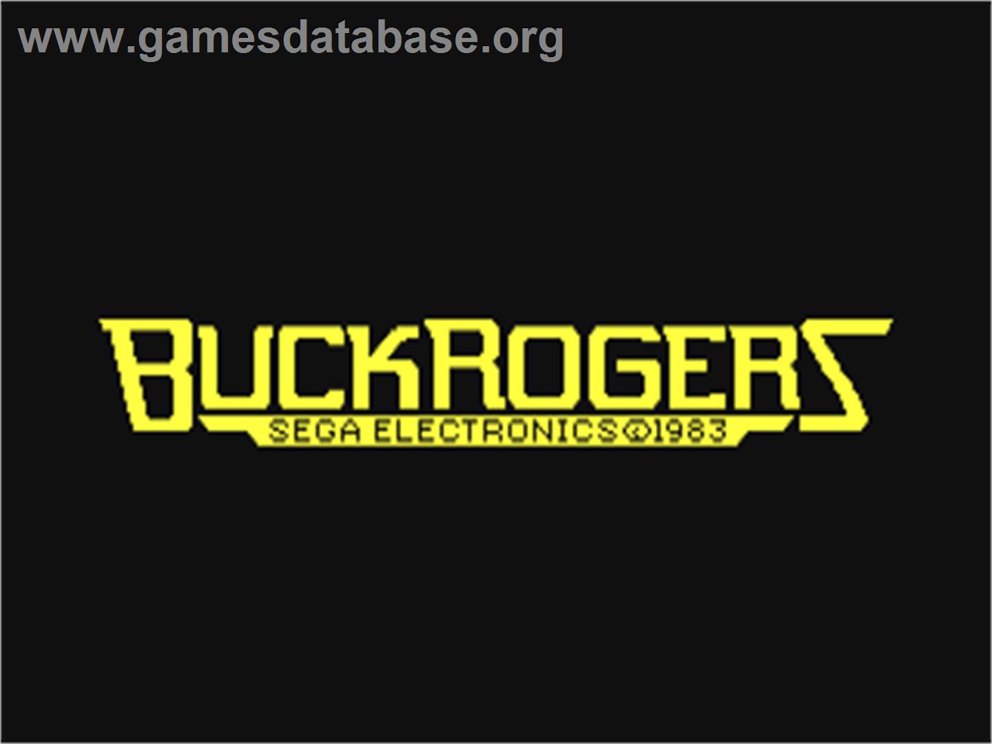 Buck Rogers: Planet of Zoom - Commodore 64 - Artwork - Title Screen