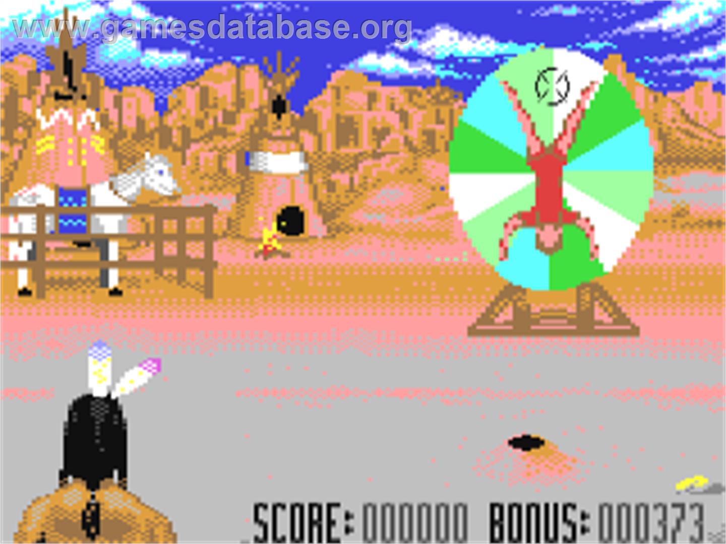 Buffalo Bill's Wild West Show - Commodore 64 - Artwork - Title Screen