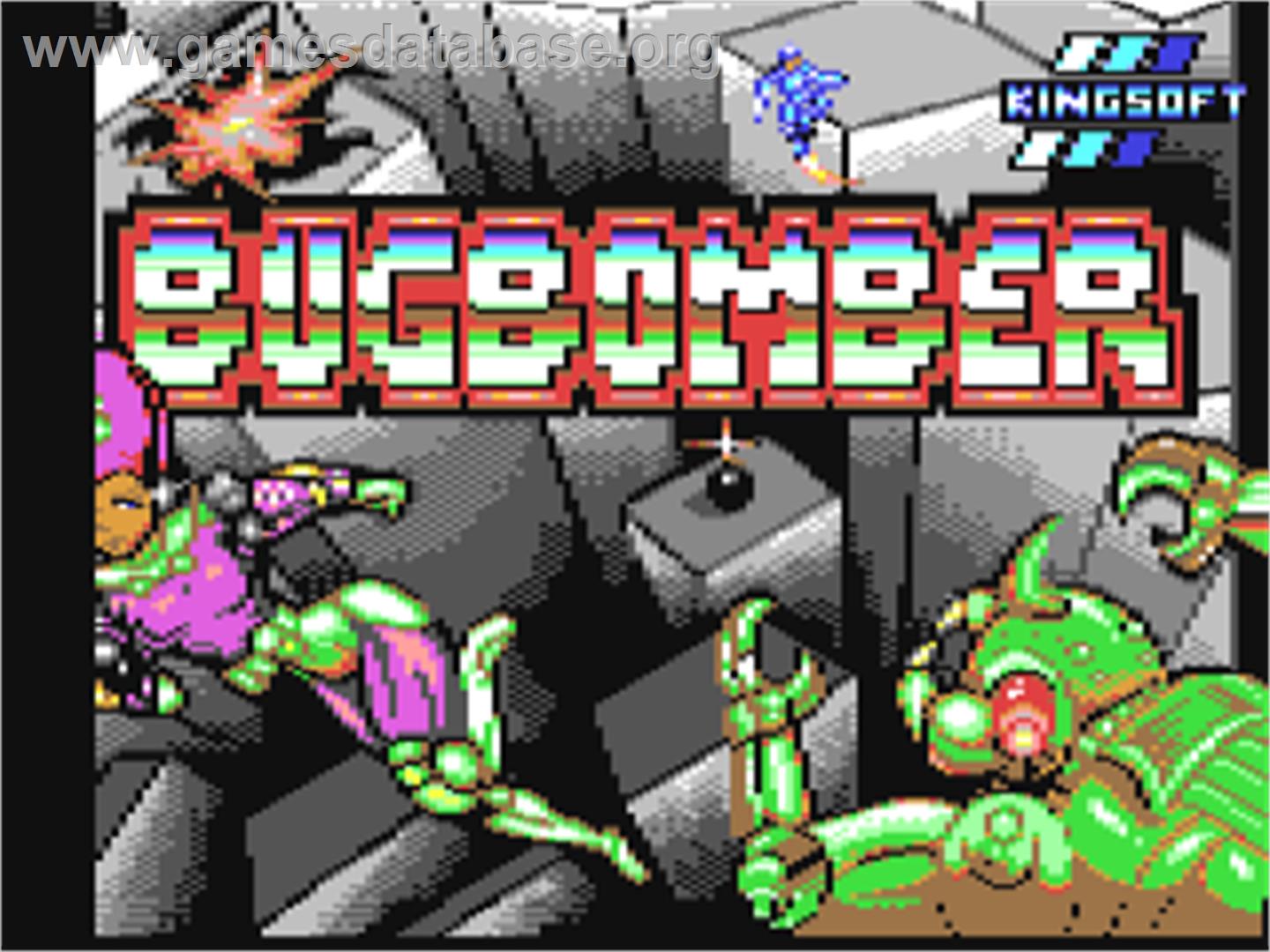 Bug Bomber - Commodore 64 - Artwork - Title Screen
