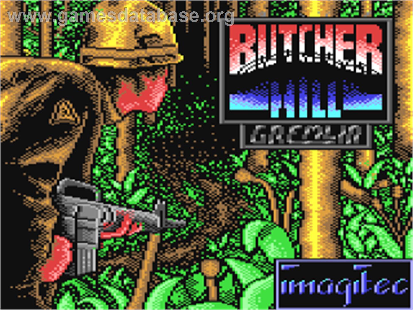 Butcher Hill - Commodore 64 - Artwork - Title Screen