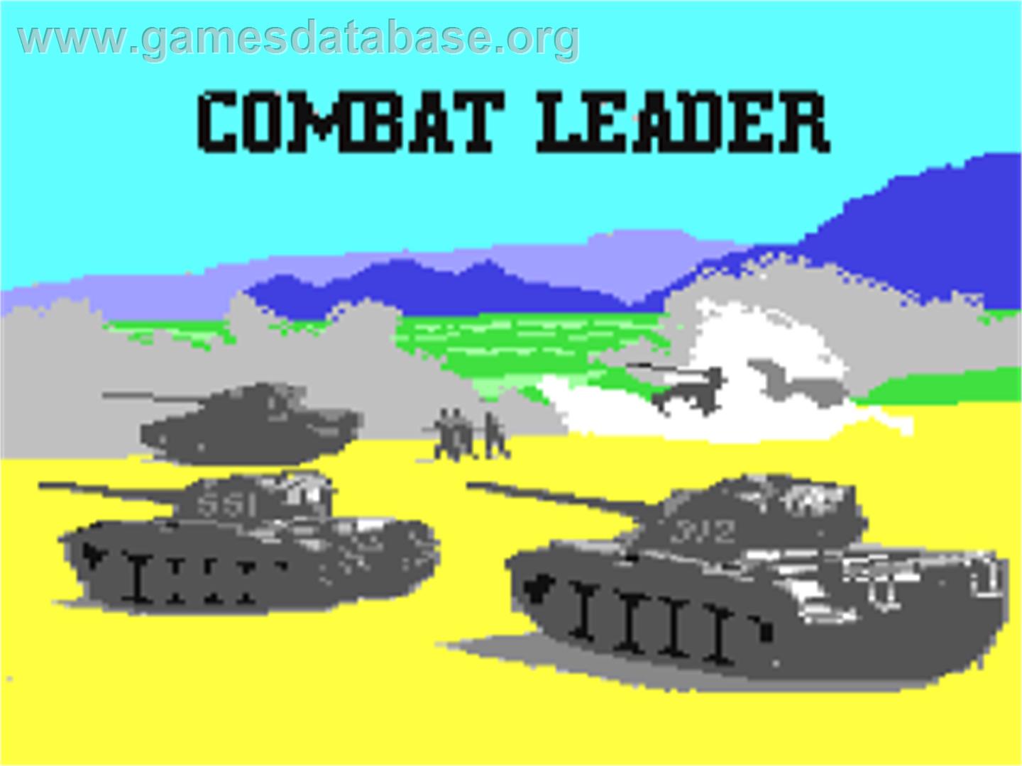 Combat Leader - Commodore 64 - Artwork - Title Screen