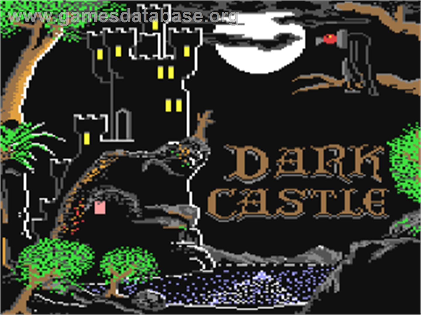 Dark Castle - Commodore 64 - Artwork - Title Screen