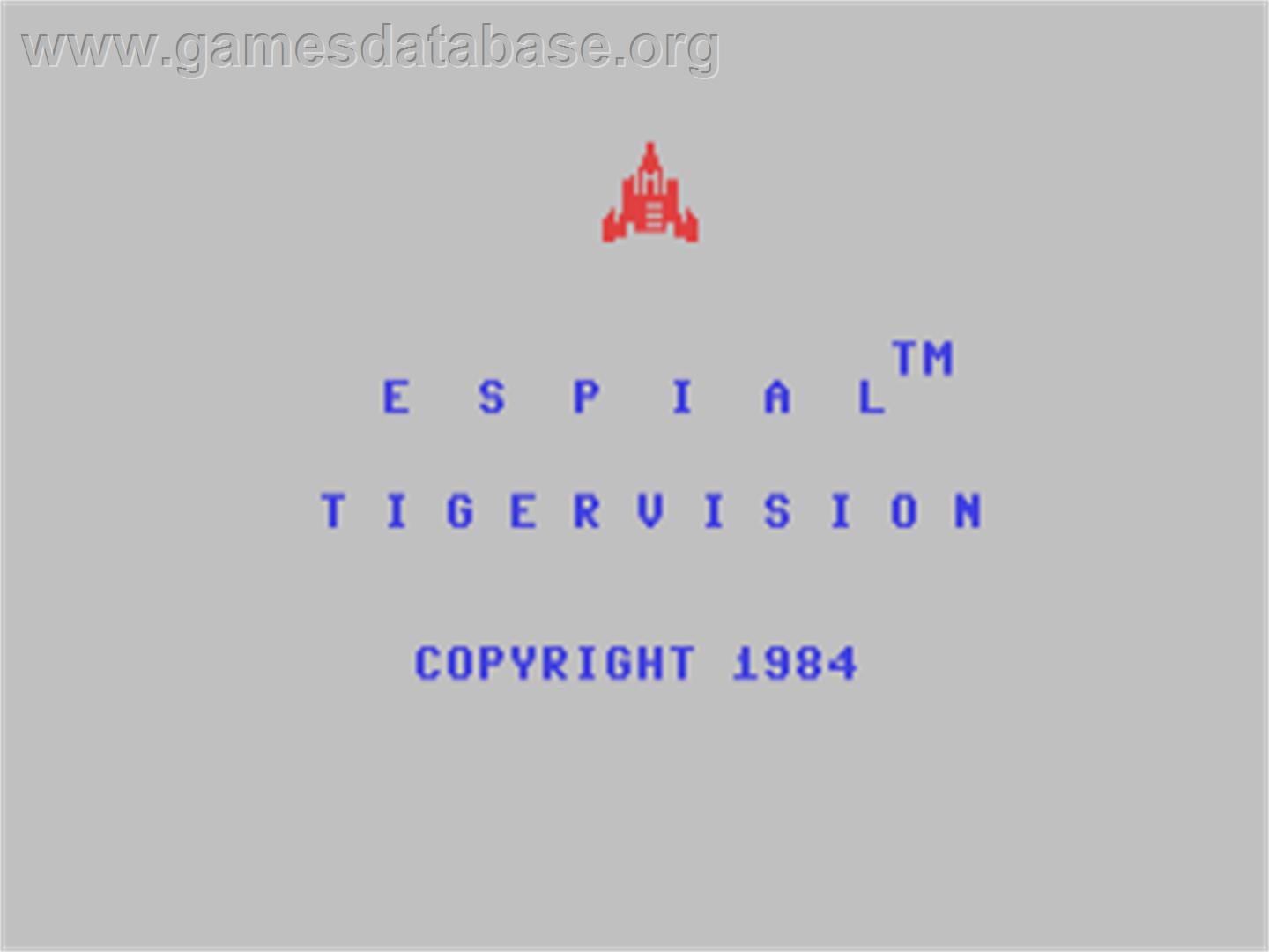 Espial - Commodore 64 - Artwork - Title Screen