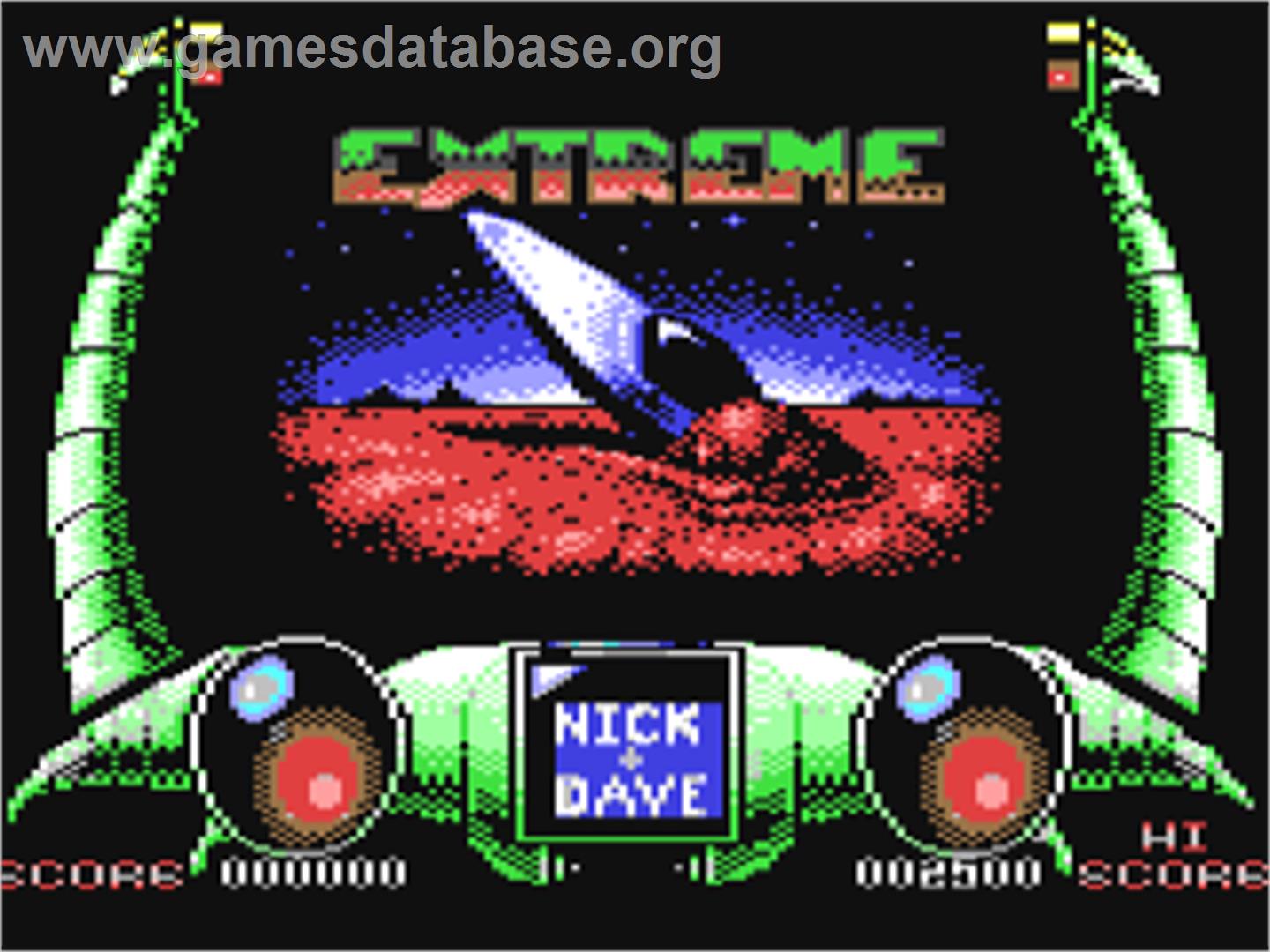 Extreme - Commodore 64 - Artwork - Title Screen
