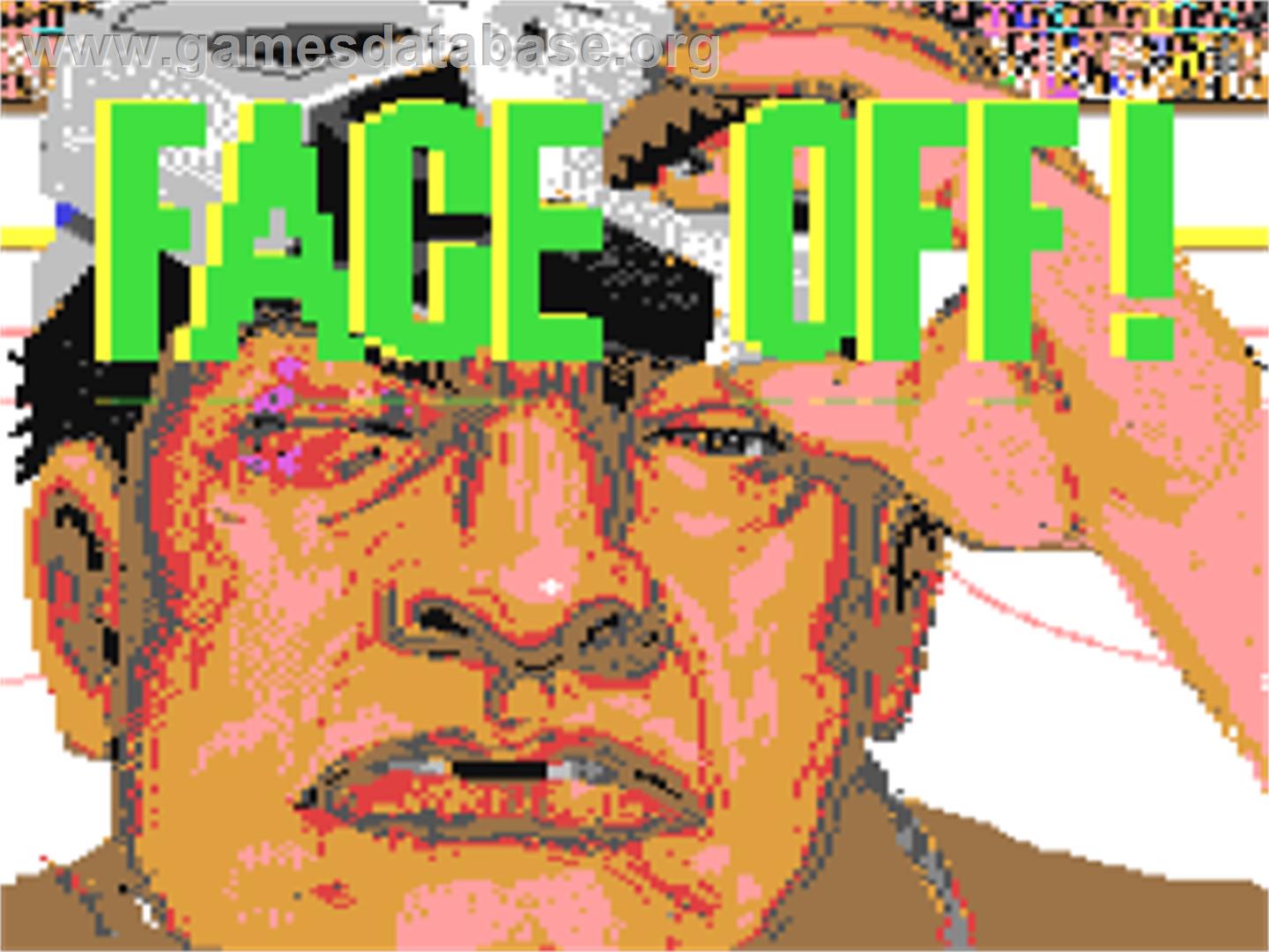 Face Off! - Commodore 64 - Artwork - Title Screen