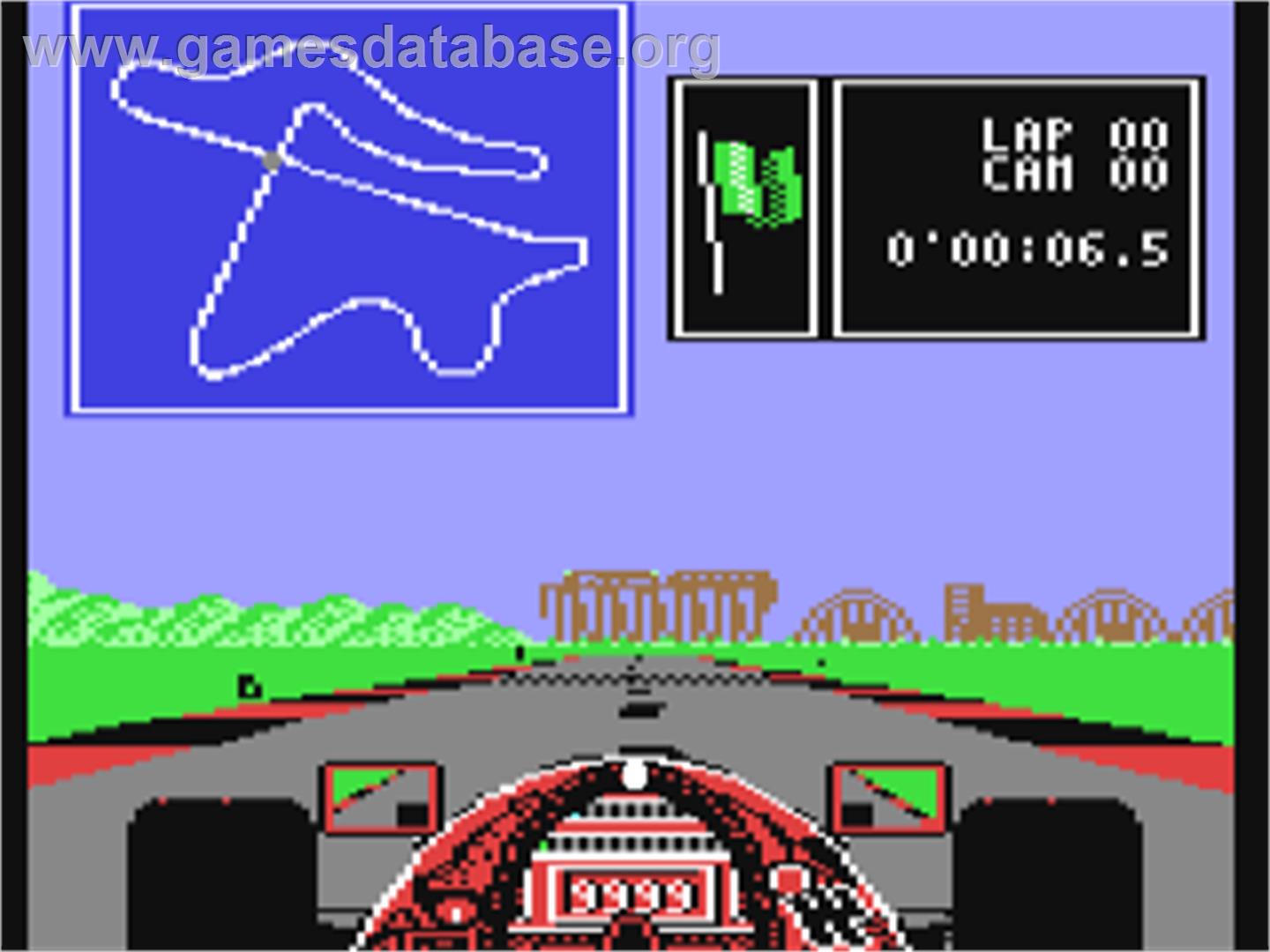 Ferrari Formula One - Commodore 64 - Artwork - Title Screen