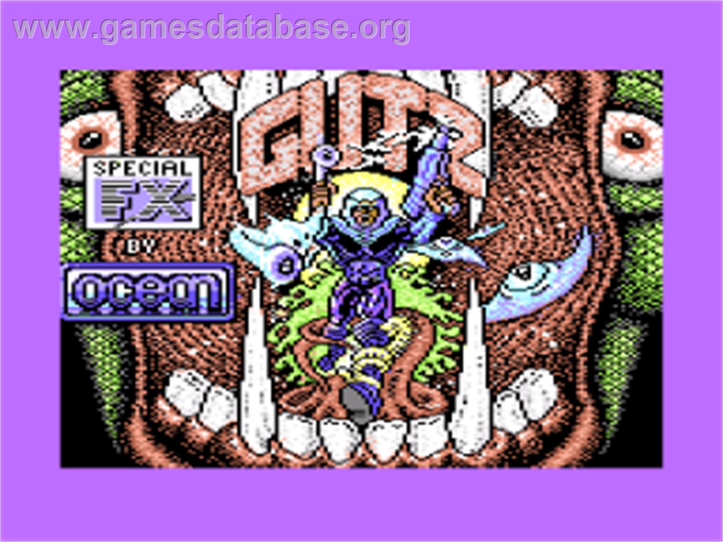 G.U.T.Z. - Commodore 64 - Artwork - Title Screen