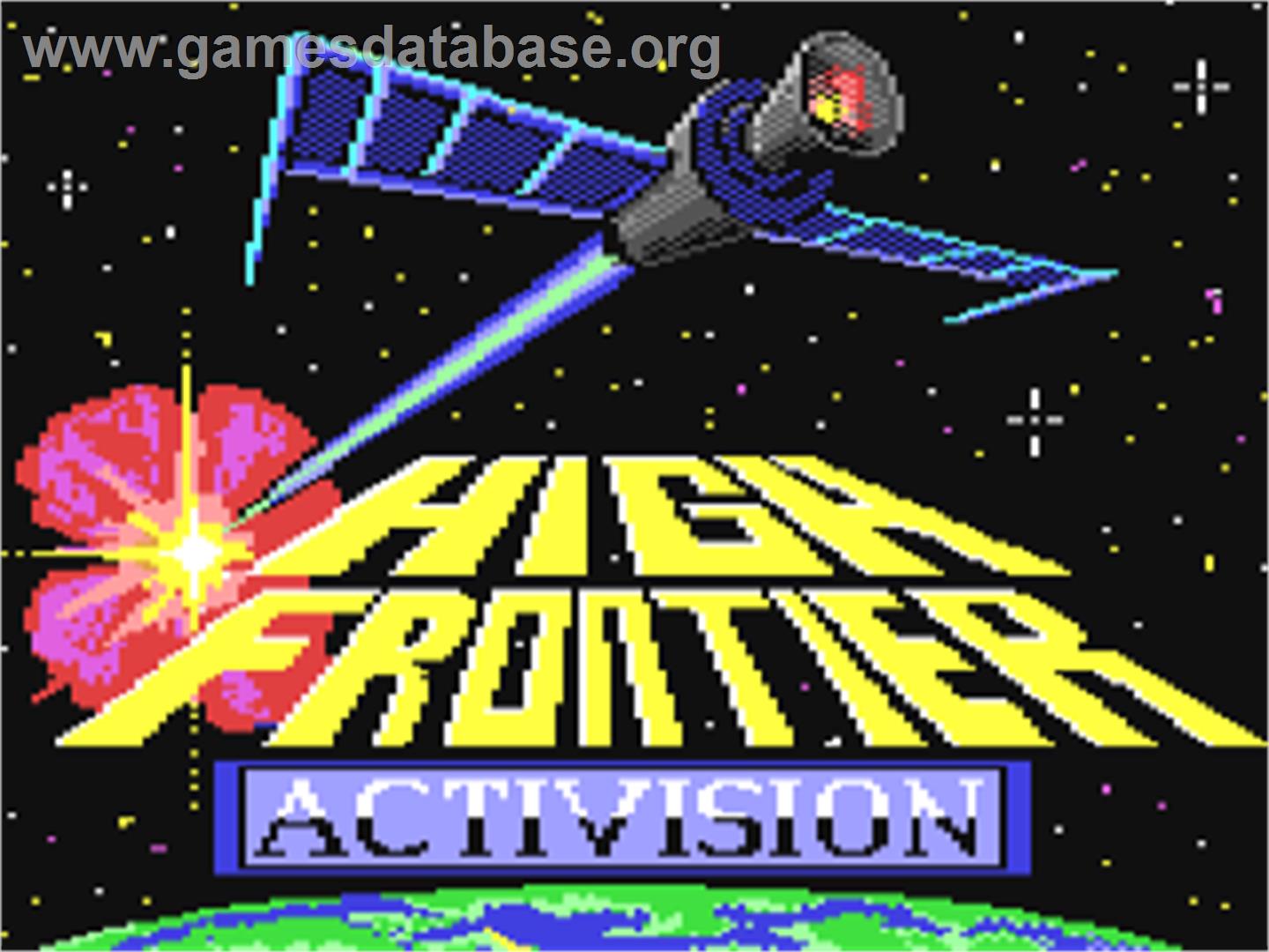 High Frontier - Commodore 64 - Artwork - Title Screen