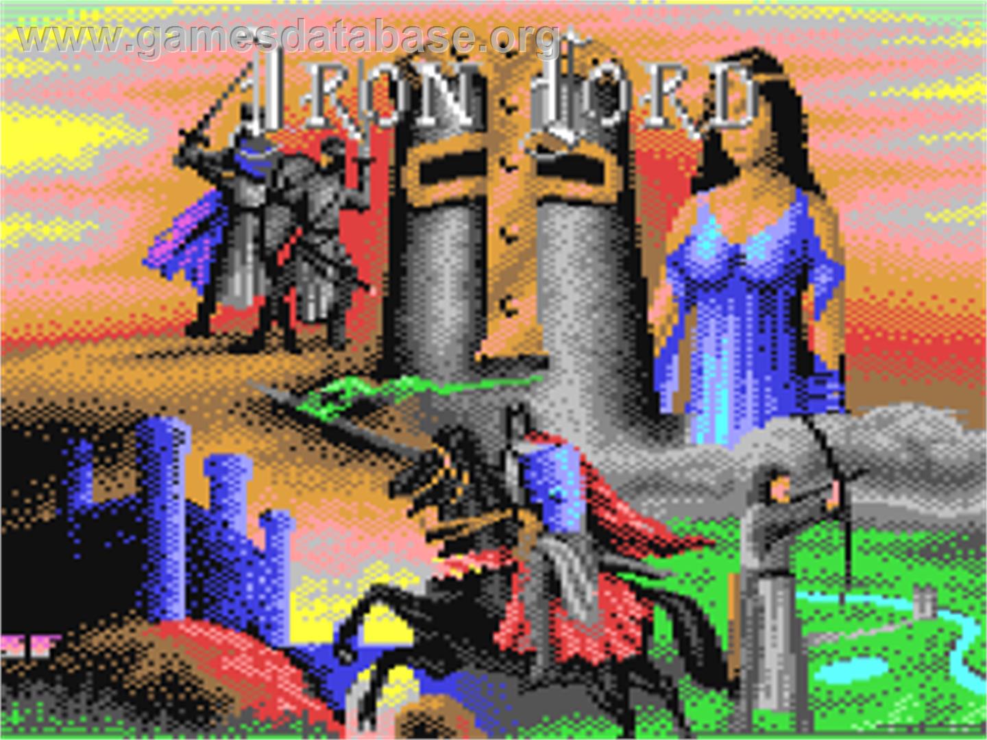 Iron Lord - Commodore 64 - Artwork - Title Screen
