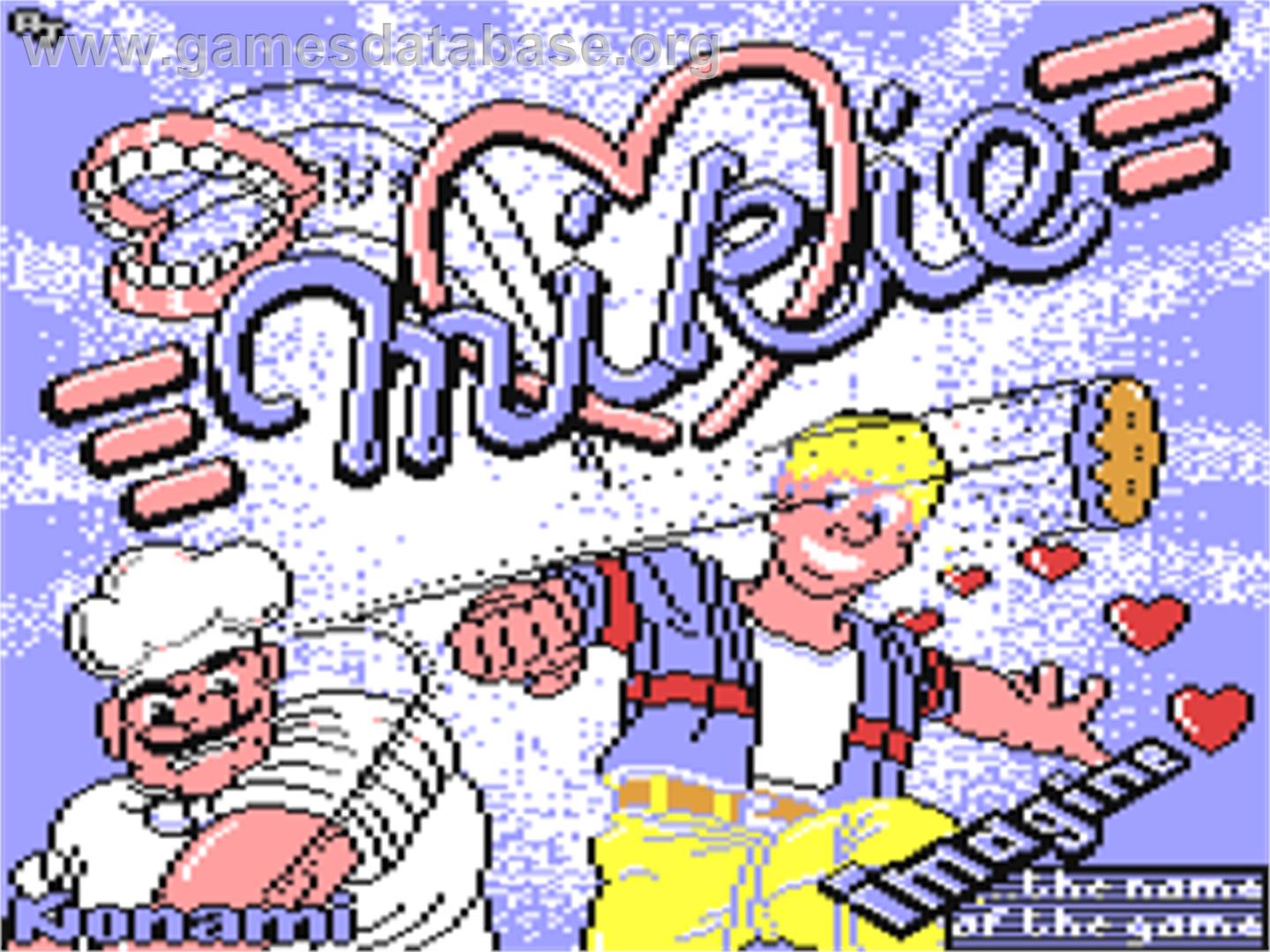 Mikie - Commodore 64 - Artwork - Title Screen