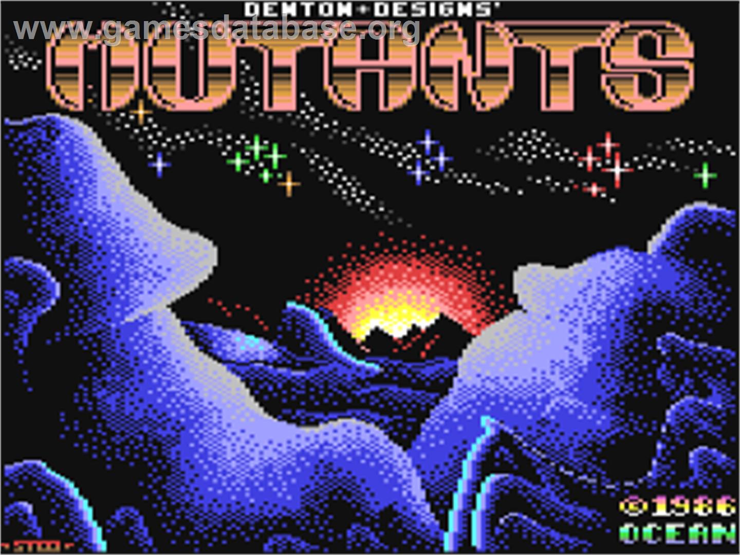 Mutants - Commodore 64 - Artwork - Title Screen