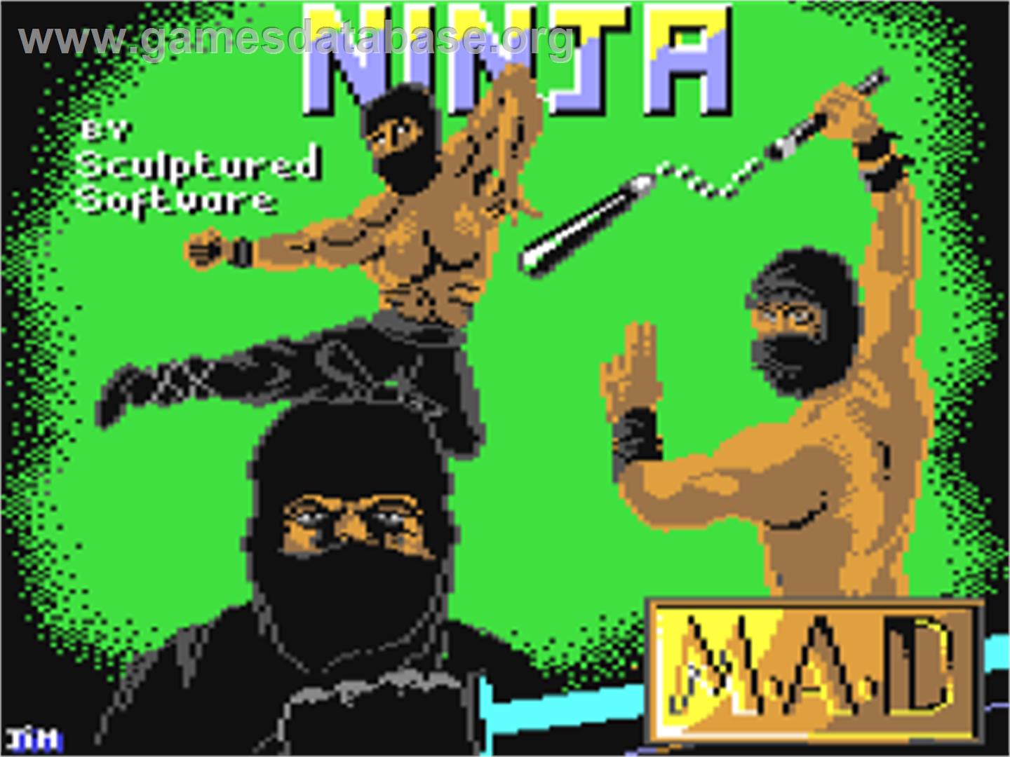 Ninja - Commodore 64 - Artwork - Title Screen