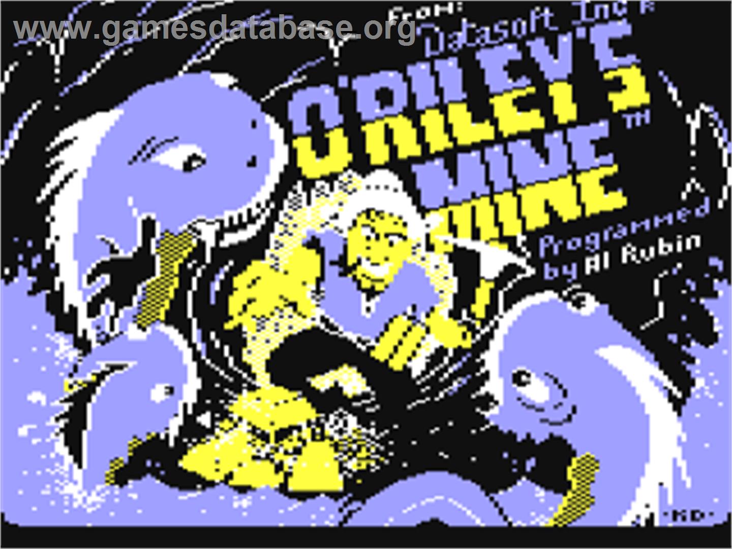 O'Riley's Mine - Commodore 64 - Artwork - Title Screen