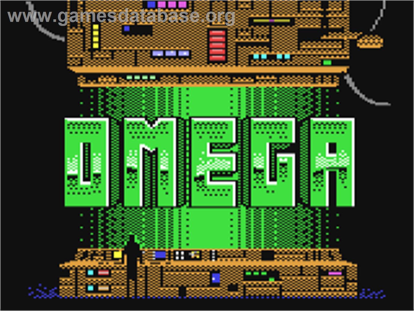 Omega - Commodore 64 - Artwork - Title Screen