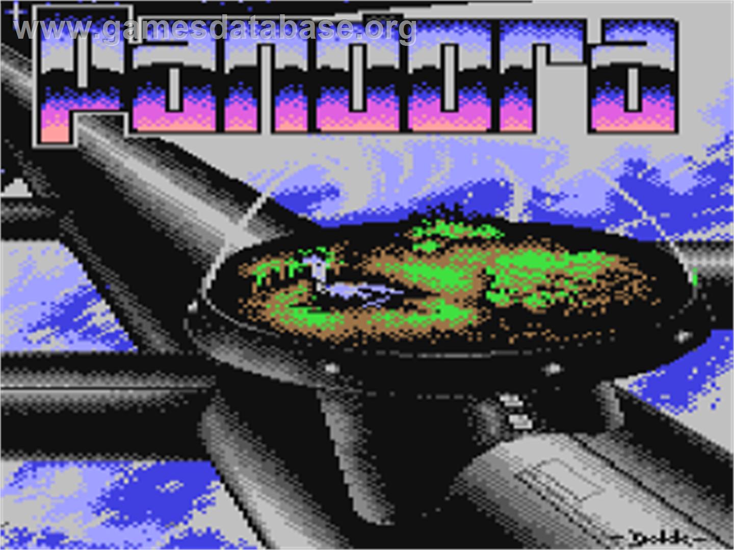 Pandora - Commodore 64 - Artwork - Title Screen