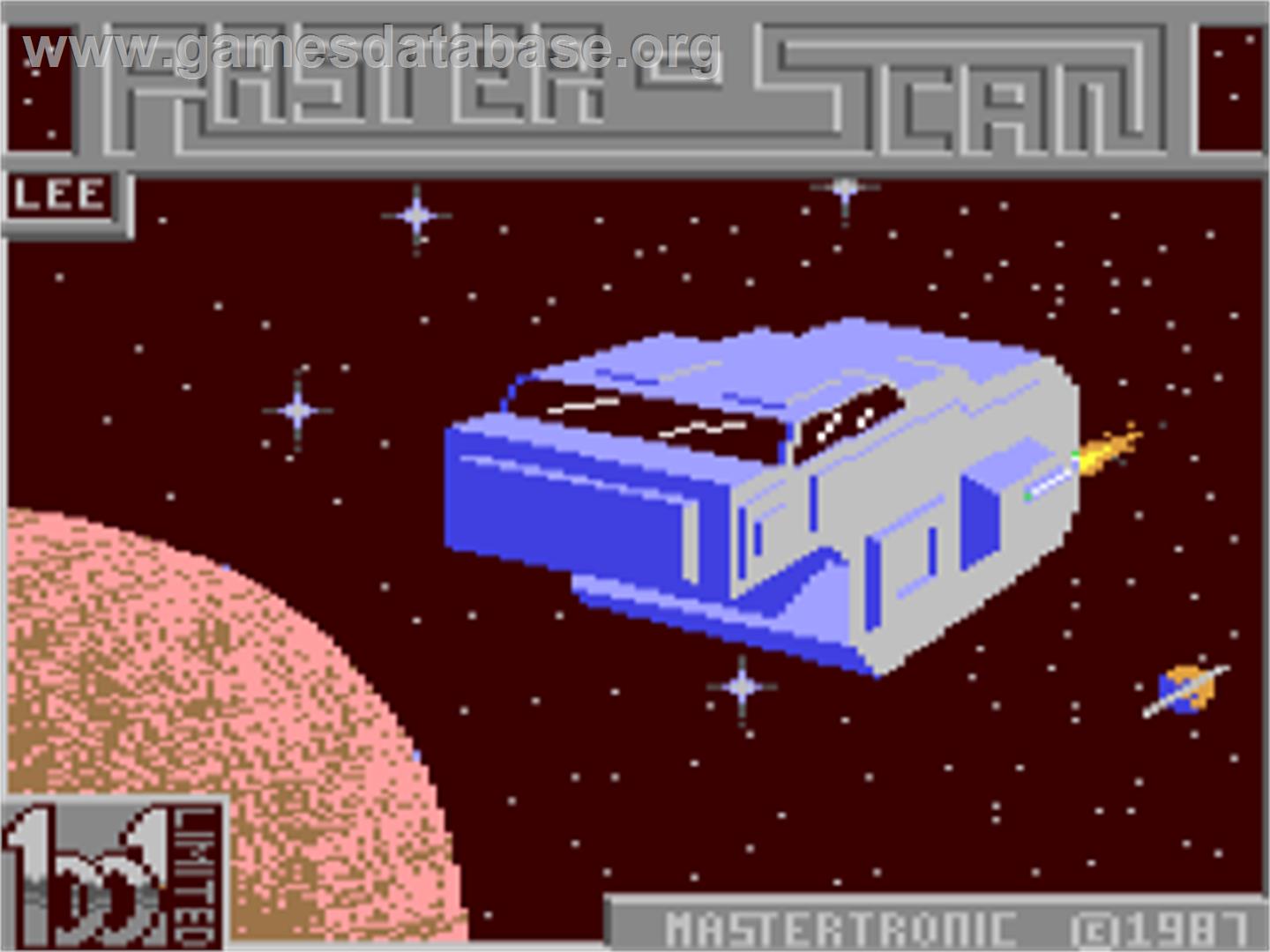 Rasterscan - Commodore 64 - Artwork - Title Screen
