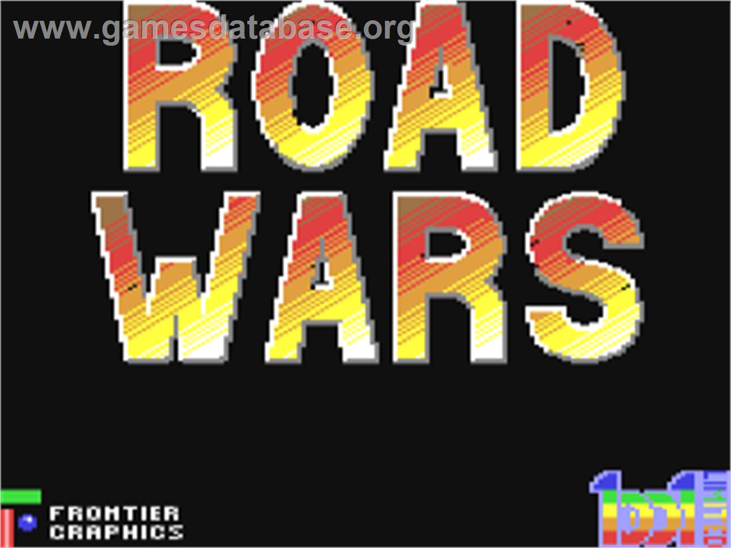 Roadwars - Commodore 64 - Artwork - Title Screen