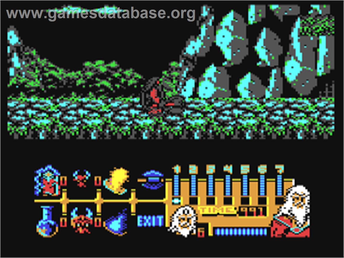 Satan - Commodore 64 - Artwork - Title Screen