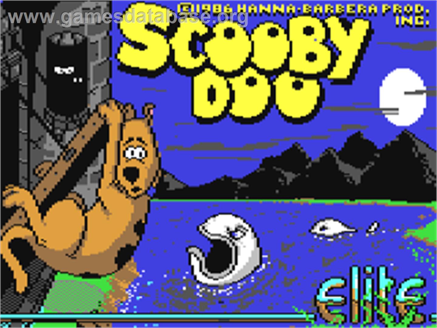 Scooby Doo - Commodore 64 - Artwork - Title Screen