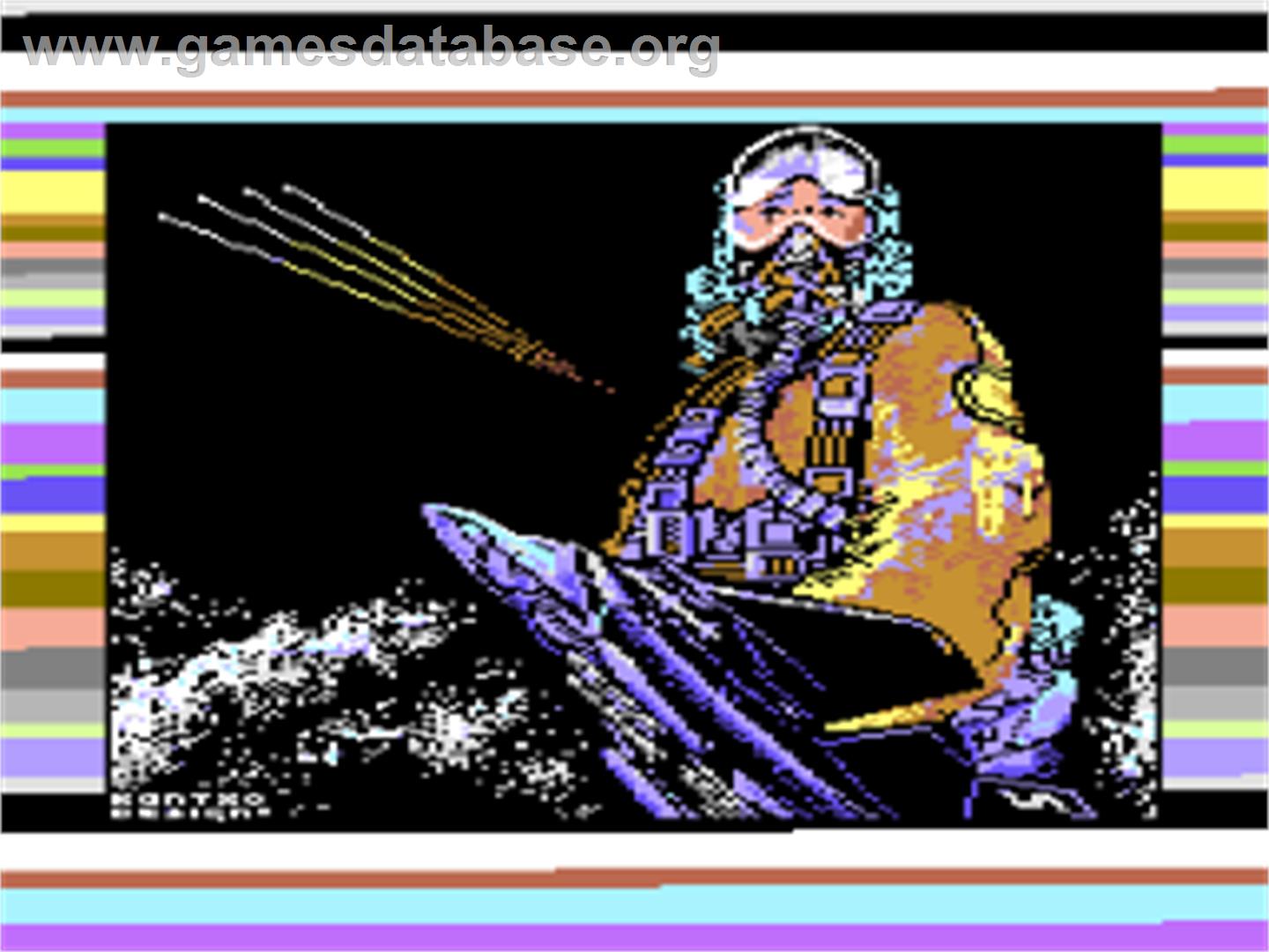 Silent Shadow - Commodore 64 - Artwork - Title Screen