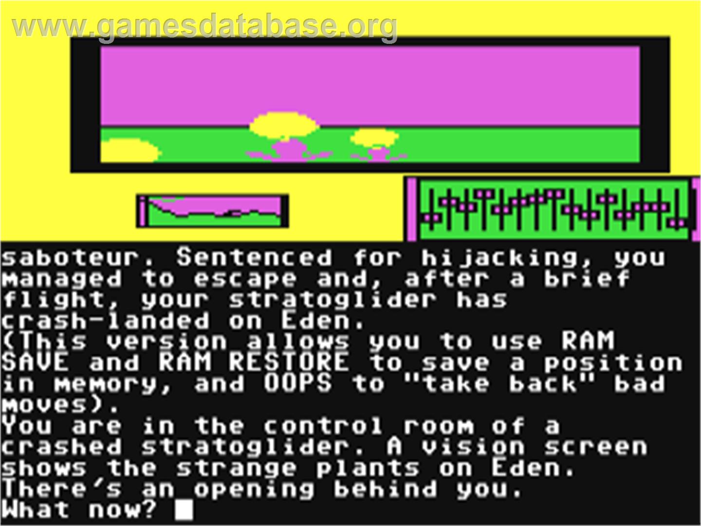 Silicon Dreams - Commodore 64 - Artwork - Title Screen