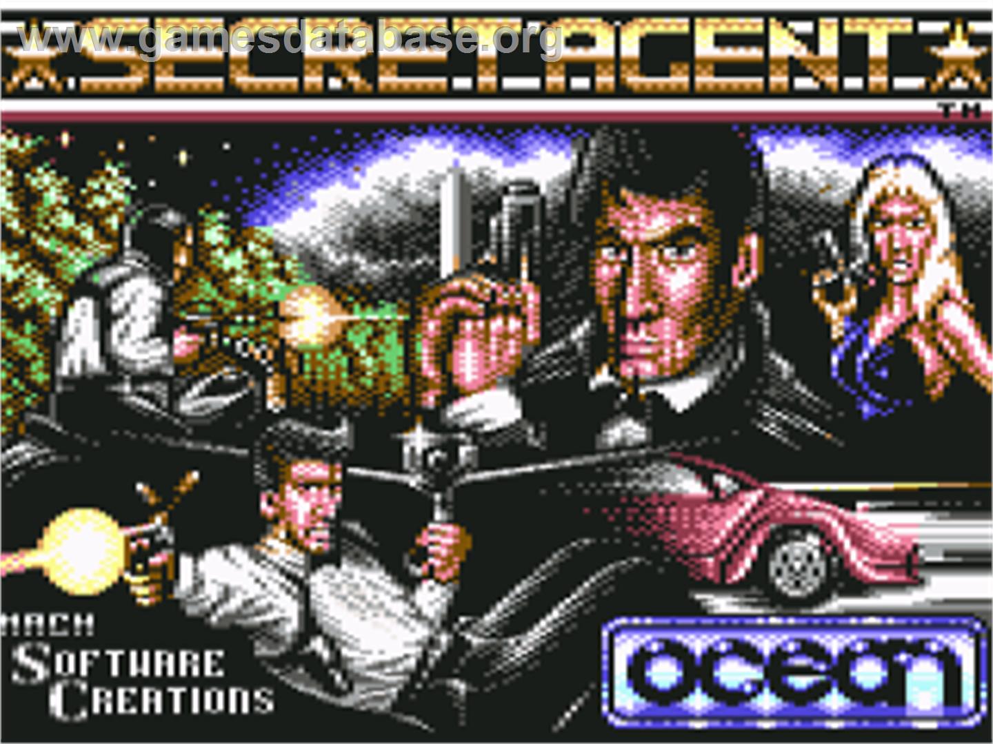 Sly Spy: Secret Agent - Commodore 64 - Artwork - Title Screen