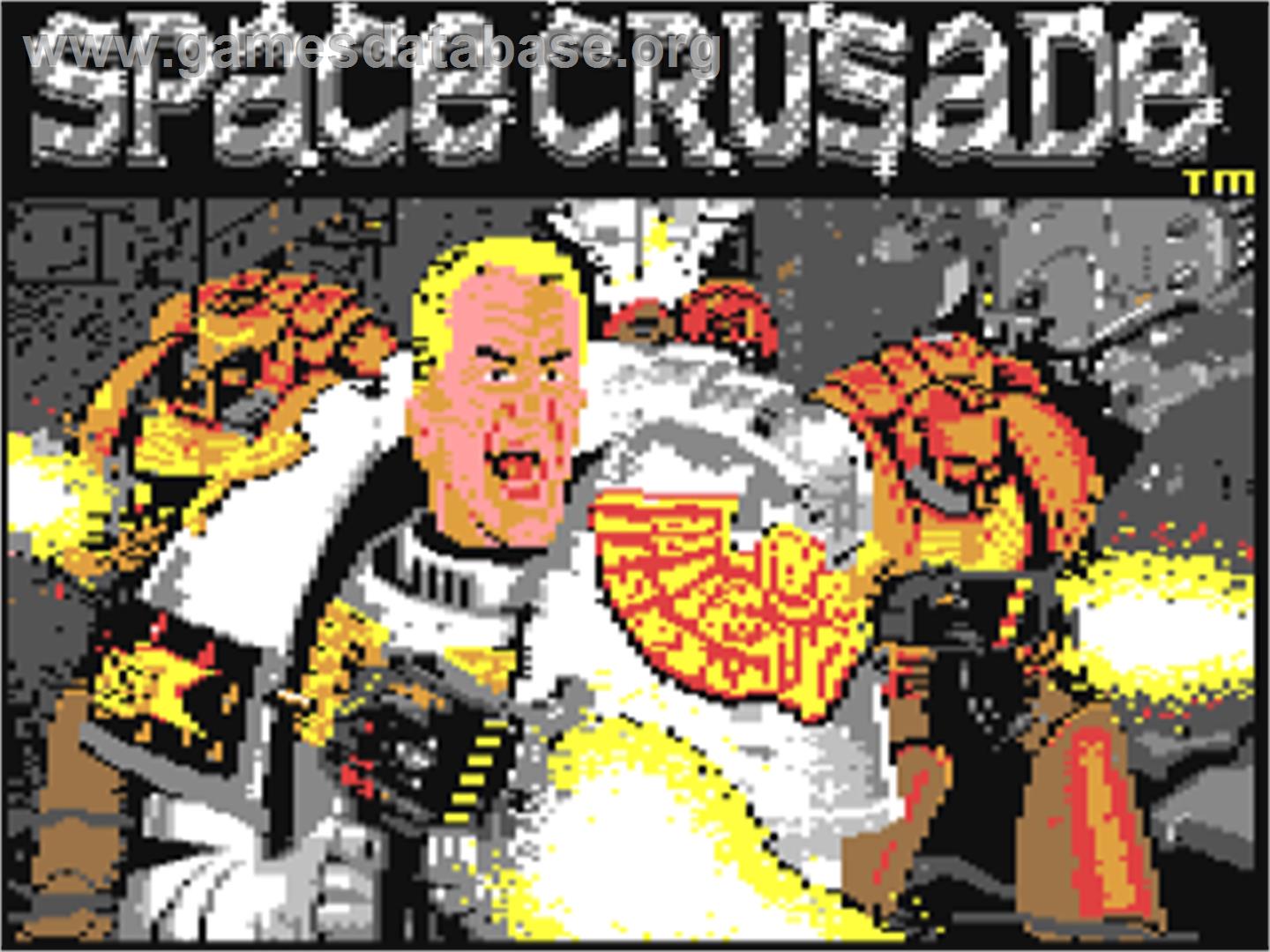Space Crusade - Commodore 64 - Artwork - Title Screen