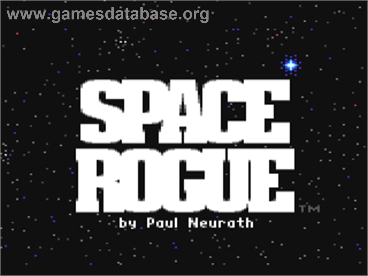Space Rogue - Commodore 64 - Artwork - Title Screen